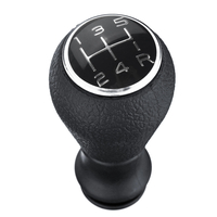Pommeau de levier de vitesses à 5 vitesses en plastique pour Peugeot 106 107 206 207 306 307 308