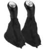 Pommeau de vitesse 5 vitesses avec cache botte guêtre pour Renault Megane Clio Kangoo Scenic