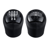 Pommeau de vitesse 5 vitesses noir pour Renault Clio Kangoo Megane Scenic Twingo Dacia Logan
