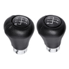 Pommeau de vitesse manuel en cuir à 5/6 vitesses pour BMW 1 3 5 6 séries E30 E36 E38 E39 E46 E53 E60 E63 E87 E90 E91