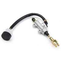 Pompe à cylindre maître du frein à pied arrière 4.5mm Trou Pitch Moto Go Kart