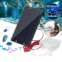 Pompe à oxygène solaire réservoir poisson oxygénateur aquarium oxygène aérateur étang aérateur pompe à air pêche aérateu
