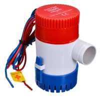 Pompe électrique 12V / 24V 1100GPH Pompe de cale marine Pompe à eau submersible pour bateau