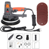 Ponceuse à cloison sèche de 230 mm de diamètre 1250 W Ponceuse à vide automatique 3000 tr / min avec double polissage mu