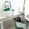 Éponge de cuisine Support de vidange Ventouse Évier Étagère Savon Sucker Rack de stockage Panier Tissu de lavage