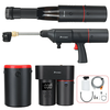 POPDEER PD-E Pro Multifunctional 4-in-1 Cordless Tire Inflator Pump + Car Washer+ Vacuum Cleaner + Cordless Power Bank C