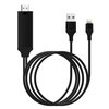 Port IP/USB vers 4K HD câble de port daffichage pour iPhone/pour iPad/pour iPod audio/vidéo/transfert de fichiers v