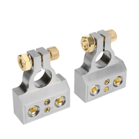Port négatif positif de poteau de bride de borne de la voiture Batterie de calibre 8GA AWG