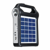 Port USB de système de générateur solaire réutilisable de chargeur de panneau solaire portatif de 2400mAh avec lécl