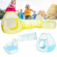 Portable 3 en 1 enfants tente intérieur extérieur maison de jeu Portable princesse château fille tente pour enfants joue