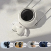 Portable 3 Speeds Adjustment Astronaut Mini Neck Fan USB Rechargeable Pocket Desk Cooling Fan Handheld Bladeless Mini Fa