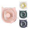 Portable 3 vitesses 360 ° rotation mini ventilateur de bureau USB muet mini ventilateur avec pour le bureau à domicile v