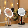 Portable 360 ° Rotaty 14 LED Miroirs de maquillage légers Vanity Table Lamp Écran tactile