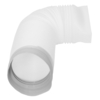 Portable 6.3 pouces 165cm climatiseur tuyau déchappement plaque adaptateur de fenêtre tuyau de ventilation tube
