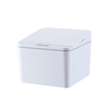 Portable Automatic Garbage Bucket with Lid 4L Garbage Rechargeable for Home Office Electric Sensor Smart Trash Can