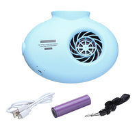 Portable Batterie exploité cou ventilateur suspendu USB mini-refroidisseur dair de bureau