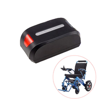 Portable Batterie pour la mobilité pliante vieux fauteuil roulant électrique handicapé âgé