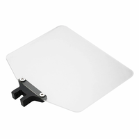 Portable Bits of Wood Screen Easy Operation Prevent Chips Splashing Carpenter 6x5-inch Block Bits of Woodchip Block Alum