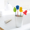 Portable Cartoon brosse à dents tête couvercle protecteur brosse à dents tête outil de stockage pour la maison salle de