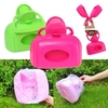 Portable chien sac à déchets de chat cas pooper scooper merde pince scoop ramassage outil facile à nettoyer