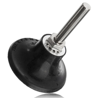 Porte-tampon de disque de ponçage de polissage de 2 pouces 1/4 pouces tige pour outil rotatif