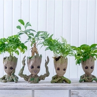 Pot de fleur multifonction maison jouet pour enfants étui à stylo décoration stockage artisanat Galaxy Guard Treeman des