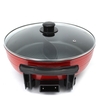 Pot chaud électrique 6L antiadhésif maison en acier inoxydable sans fumée 220V 1300W