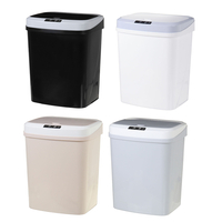 Poubelle à induction intelligente à capteur automatique 15L