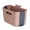 Poubelle suspendue poubelle de porte darmoire de cuisine pliante fixée au mur pour les toilettes de chambre à couch