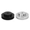 Poulie de distribution 2GT BF Type 80 dents 6mm/10mm largeur 5mm/8mm diamètre noir/argent GT2 poulie pour imprimante 3D