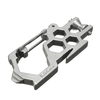 Poulie multifonctionnel para-Biner mousqueton inox clé ouvre pour le camping
