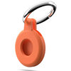 Pour Apple Airtags Manchon de protection en silicone liquide Pour Apple Locator Tracker Dispositif anti-perte Porte-clés