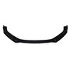 Pour Audi A5 B9 2017-2018 Gloss Black Pare-chocs avant Lip Body Kit Spoiler Wing