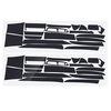 Pour BMW X5 2007-2013 brillant / mat en fibre de carbone autocollant vinyle autocollant garniture 22 PCS