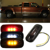 Pour Ford F350 F450 LED Fender Bed Side Marker Lights Lampes Smoke Lens