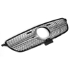 Pour Mercedes Benz GLE Coupe W292 Argent Grille De Gril Au Diamant Avant 2015-2018 Chrome