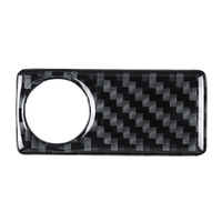 Pour Mercedes Classe C W205 C180 C200 C300 GLC En Fiber De Carbone De Voiture Intérieur Poignée De Porte Couverture Auto
