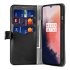 Pour OnePlus 7T Case Bakeey Flip avec support pour fentes pour cartes PU Cuir Full Cover Shockproof Soft Housse de prote