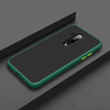 Pour OnePlus 7T Pro étui Bakeey Armor antichoc Anti-empreintes digitales mat translucide dur PC et bord en TPU souple Pr
