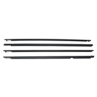 Pour Toyota Corolla 2007-2014 Coupe-froid de porte Joint de ceinture Moulure de fenêtre
