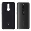 Pour Xiaomi Redmi 8 étui Bakeey Logo dorigine Ultra mince Anti-rayures Silicone liquide Soft étui de protection Non