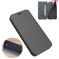 Pour Xiaomi Redmi 8A étui Bakeey Flip avec support fente pour carte corps entier en cuir brossé antichoc Soft étui de pr