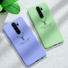 Pour Xiaomi Redmi Note 8 housse Bakeey motif cerf antichoc Soft caoutchouc liquide étui de protection en Silicone non or