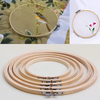 Pratique 13-26 cm Point De Croix Machine Bambou Cadre Broderie Cerceau Anneau Rond Main Bricolage Needlecraft Outil De C