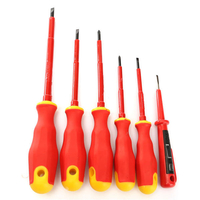 Pratique 6 pièces VDA électriciens jeu de tournevis électrique isolé Kit outils