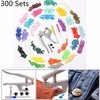 Pression en plastique démarreur popper fixation pince T5 30 couleurs 300 ensembles snaps kam