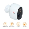 Pripaso 1080P Sans fil Batterie Alimenté Caméra CCTV IP Extérieur Intérieur Maison Étanche Sécurité Rechargeable Wifi Ba