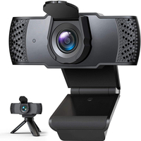 PRIPASO HD 1080P Ordinateur USB Caméra Mise au point automatique Mise au point manuelle Caméra de beauté pour la vidéoco