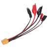 Prise 4in1 XT60 vers pinces crocodile JST Futaba Câble de charge multifonction pour Lipo Batterie