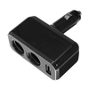 Prise allume-cigare à 2 voies avec rotation USB à 90 degrés